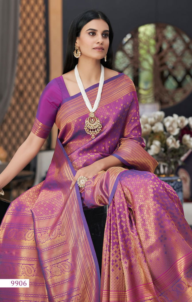 Rajpath Alveera New Exclusive Wear Silk Designer Kanjivaram Saree Collection